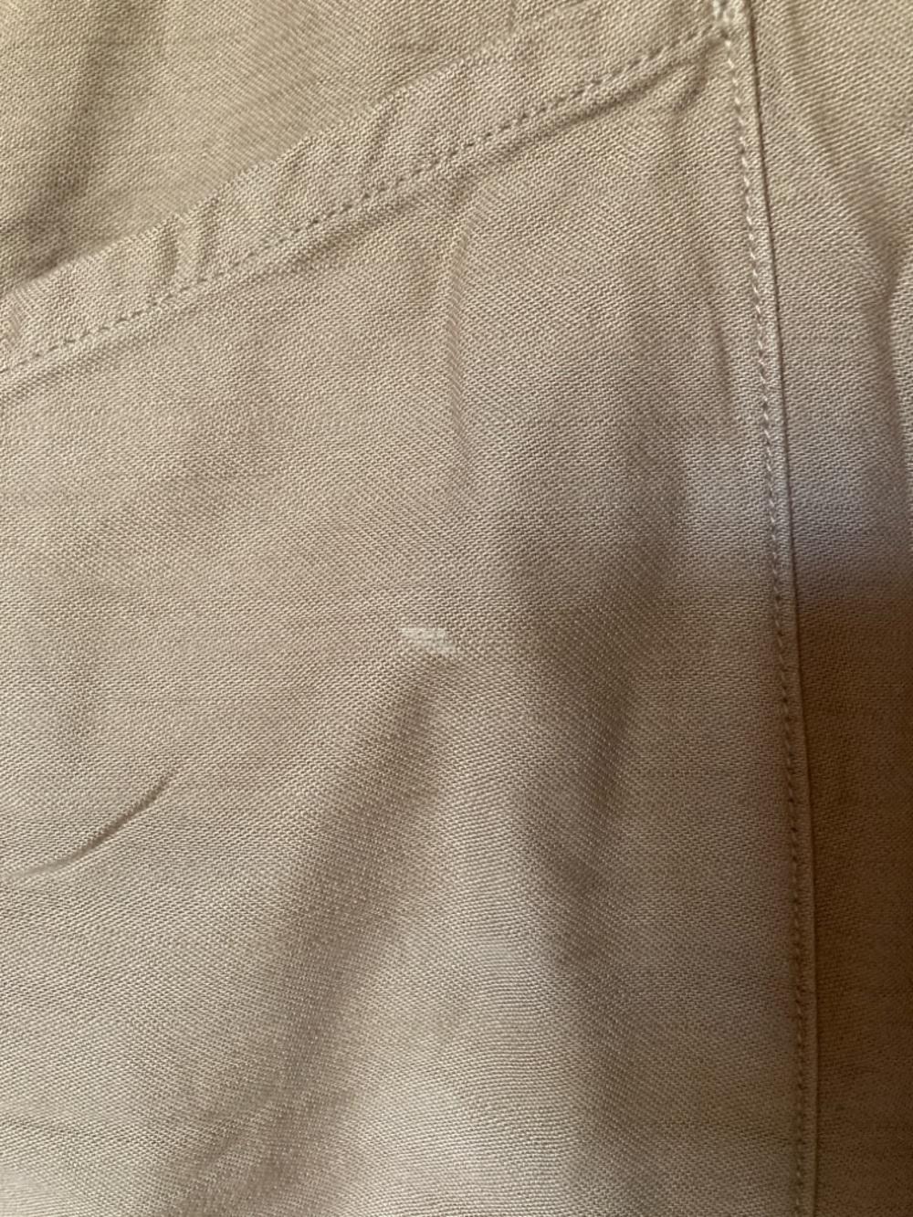 Madewell X As Ever Tan Button-Front Utility Jumpsuit View 6